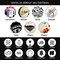 6 Pieces White Acrylic Paint Marker Pens - 2-3mm Medium Tip, Permanent White Water Based Paint Pen for DIY Projects, Paintings for Rock, Fabric, Wood, Leather, Metal, Ceramics, Paper, Glass, Plastic